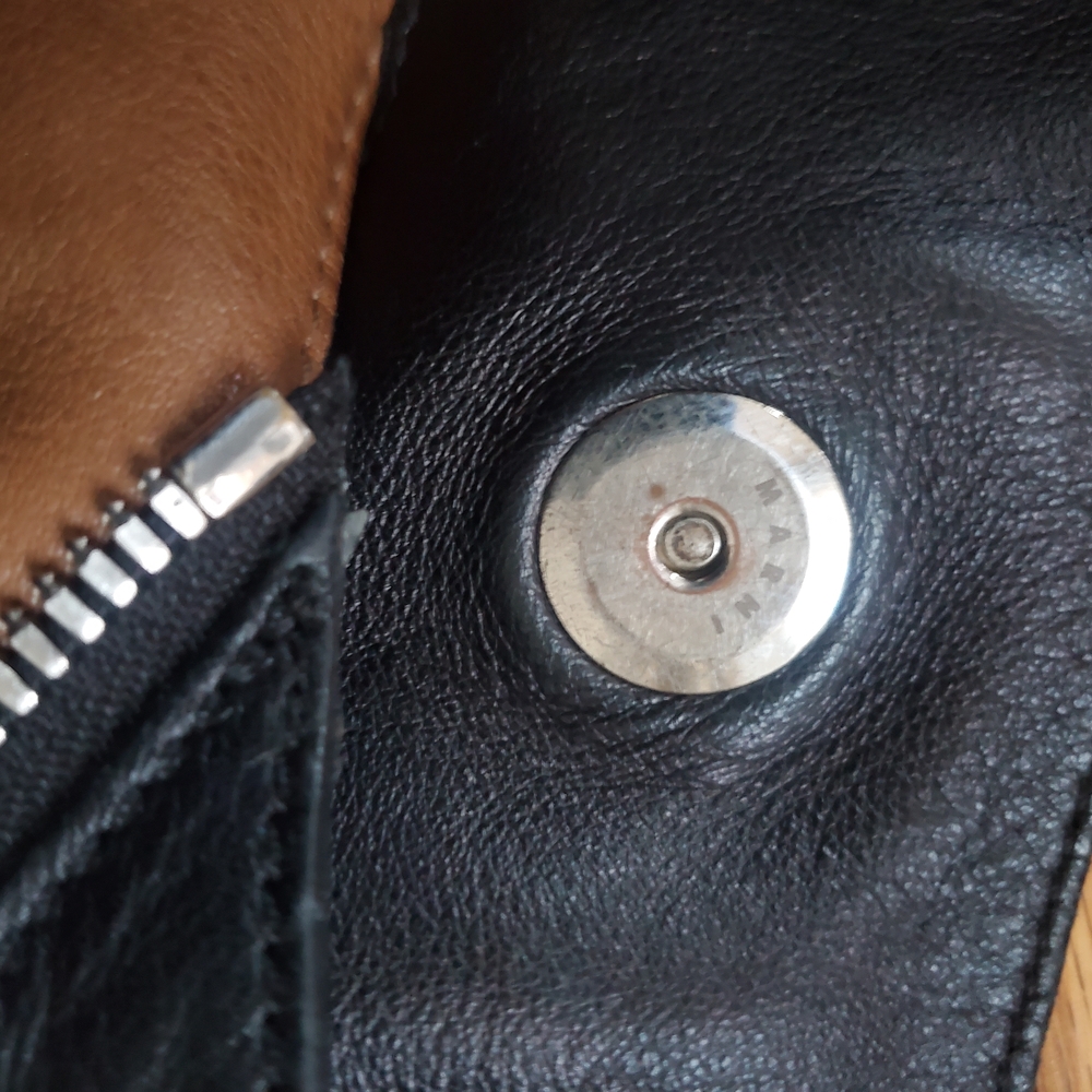 Marni ITALY Authentic  Black and Brown Leather Hobo Bag - Picture 4 of 16